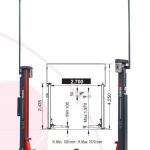 Dvostubna dizalica Cascos C3.5s