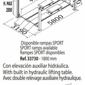 Četvorostubna dizalica Cascos C443H
