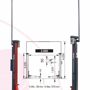 Dvostubna dizalica Cascos C4S XL