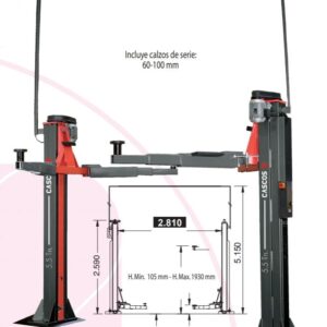 Dvostubna dizalica Cascos C5.5S